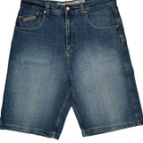 Brooklyn Xpress Denim Shorts - 34W 10L Blue Cotton