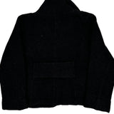 Age 6 Burberry Jacket - Small Black Wool