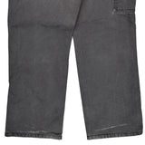 Rk Brand Carpenter Trousers - 36W 30L Grey Cotton