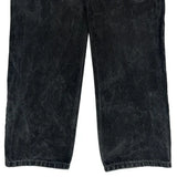 Levis Slim Fit Jeans - 34W 31L Black Cotton