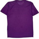 Blank Jerzees Single Stitch T-Shirt - XL Purple Cotton Blend