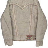 Jimmy Sherpa Boy Girl True Religion Contrast Stitch Cord Jacket - XS Beige Corduroy