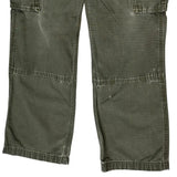 Carhartt Cargo Trousers - 31W 29L Green Cotton