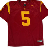 USc Trojans Nike Football Jersey - Large Red Polyester