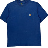 Carhartt T-Shirt - Medium Blue Cotton