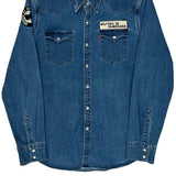 Levis Denim Shirt - Large Blue Cotton