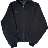 Auto Tech Tri-Mountain Graphic Workwear Jacket - Large Black Polyester