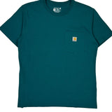 Carhartt T-Shirt - Medium Green Cotton