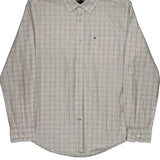 Tommy Hilfiger Checked Shirt - Large Pink Cotton