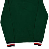 Tommy Hilfiger 1/4 Zip - Medium Green Cotton