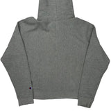 Reverse Weave Champion Hoodie - Medium Grey Cotton Blend