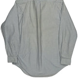 Polo By Ralph Lauren Striped Shirt - Medium Blue Cotton