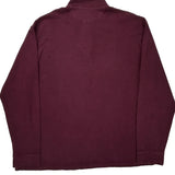 Polo By Ralph Lauren 1/4 Zip - 2XL Burgundy Cotton