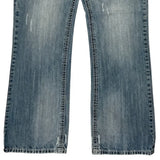 Rock & Roll Hall Of Fame Boot Cut Jeans - 33W US 8 Light Wash Cotton