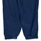 Adidas Track Pants - Medium Blue Nylon