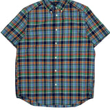 Age 14 Ralph Lauren Checked Short Sleeve Shirt - XL Multicoloured Cotton