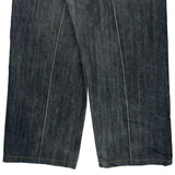 Regal Wide Leg Jeans - 34W 27L Dark Wash Denim