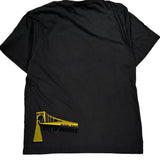Pittsburgh Marathon Nike Graphic T-Shirt - Large Black Cotton