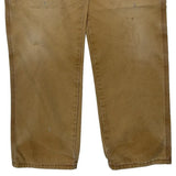 Dickies Carpenter Trousers - 34W 34L Brown Cotton