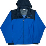 Columbia Windbreaker - XL Blue Polyester
