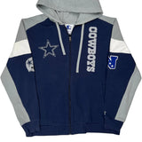 Dallas Cowboys Starter Football Hoodie - 2XL Navy Cotton