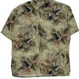 Campia Moda Floral Hawaiian Shirt - Large Multicoloured Viscose