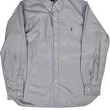 Ralph Lauren Shirt - Large Grey Cotton