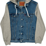 Levis Denim Jacket - Medium Blue Cotton