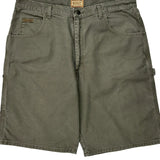 Schmidt Carpenter Shorts - 36W 10L Gray Cotton