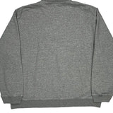 Nautica Sweatshirt - Large Gray Cotton Blend