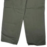 Carhartt Carpenter Trousers - 34W 30L Green Cotton