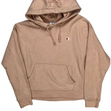 Reverse Weave Champion Hoodie - Large Pink Cotton