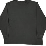 Carhartt Long Sleeve T-Shirt - 2XL Black Cotton