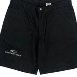 Cooper Tires Logo Dakota Grizzly Cargo Shorts - 34W 9L Black Cotton