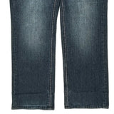 Affliction Contrast Stitch Jeans - 38W 31L Dark Wash Denim