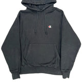 Reverse Weave Champion Hoodie - Medium Black Cotton