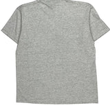 Champions Screen Stars Single Stitch T-Shirt - XL Grey Cotton Blend
