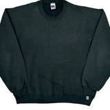 90'S Blank Made In USA Russell Athletic Sweatshirt - XL Black Cotton