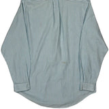 Ralph Lauren Striped Shirt - Large Blue Cotton