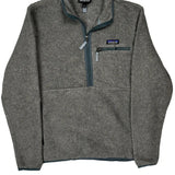 Patagonia 1/4 Zip - Large Gray Polyester