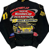 2003 Matt Kenseth Jh Designs Dewalt Nascar Bomber Jacket - Small Black Cotton