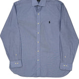 Polo By Ralph Lauren Shirt - Large Blue Cotton