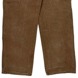 Dickies Carpenter Trousers - 30W 31L Brown Cotton