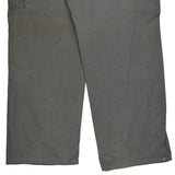 Carhartt Double Knee Carpenter Pants - 34W 31L Gray Cotton