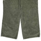 Unbranded Cord Pants - 31″ Waist Green Cotton