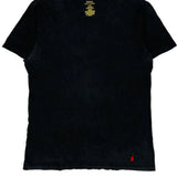 Polo By Ralph Lauren T-Shirt - Large Black Cotton
