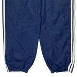 Adidas Track Pants - Large Blue Polyester