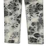 Rock Republic Tie-Dye Jeans - 33W US 10 Black & White Cotton