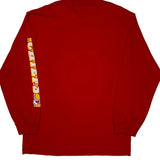 Kansas City Chiefs Nfl Long Sleeve T-Shirt - Large Red Cotton