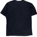Dickies T-Shirt - Large Black Cotton